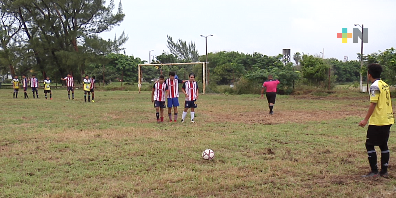 En Coatza, retomó actividades Liga Municipal Infantil y Juvenil de Futbol