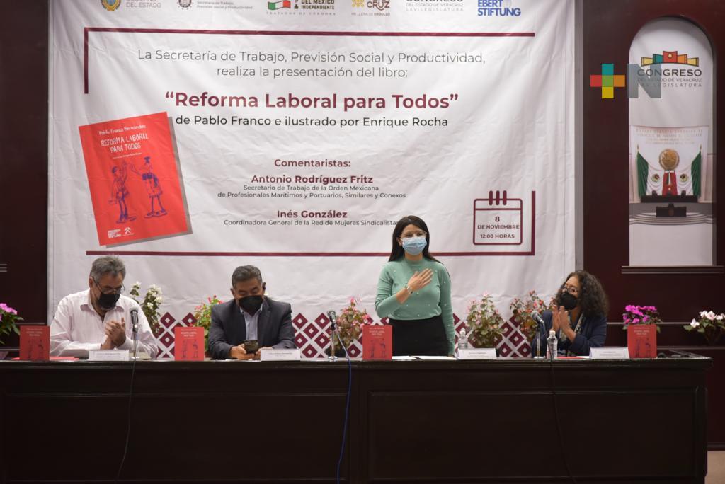 Presentaron en el Congreso local libro sobre reforma laboral