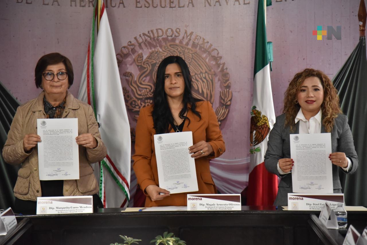 Comisión Permanente de Bienestar y Desarrollo Social supervisará que los programas se apliquen bien