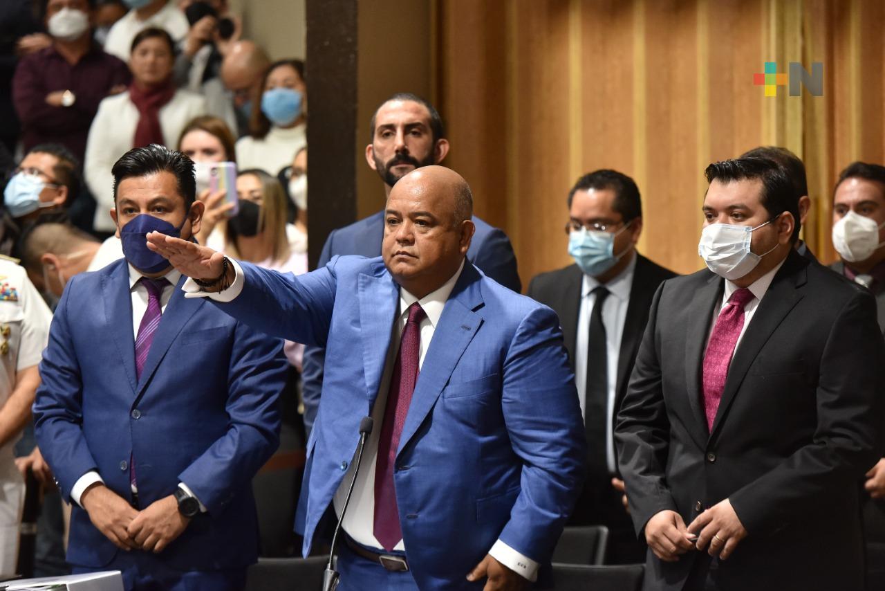 Comparece el secretario Eric Cisneros ante Comisión de Gobernación del Congreso