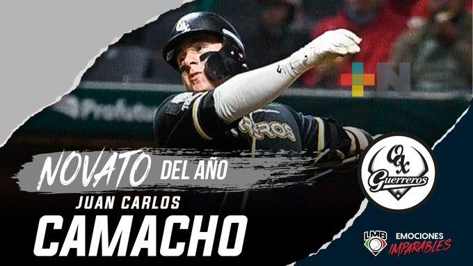 Juan Carlos Camacho es designado «Novato del Año en LMB»