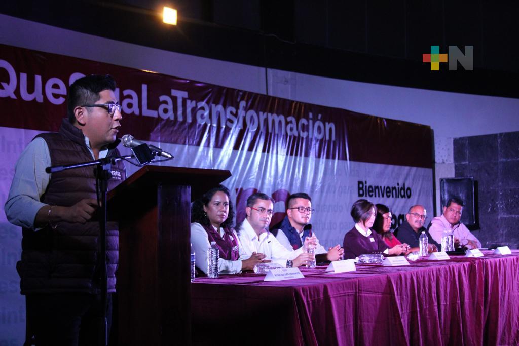 Convocan a morenistas en Veracruz a promover la Reforma Eléctrica