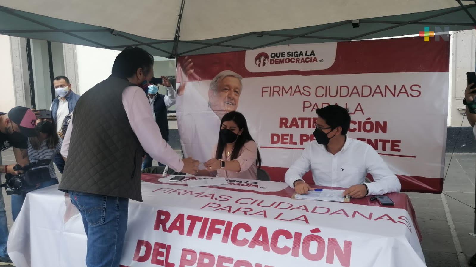 Participa gobernador Cuitláhuac García en proceso para Revocación de Mandato