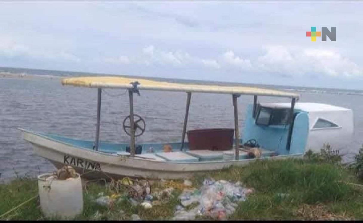 Reportan a PC municipal desaparición de cinco pescadores en Coatza