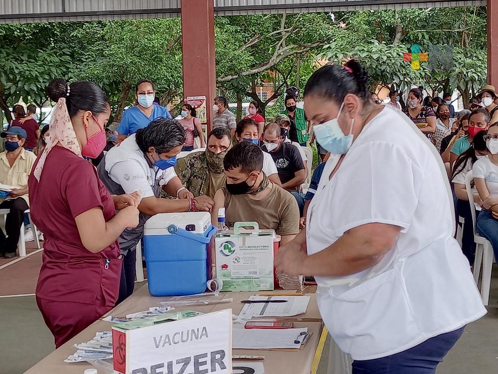 Aplicarán cinco mil vacunas contra Covid a personas rezagadas en Coatzacoalcos