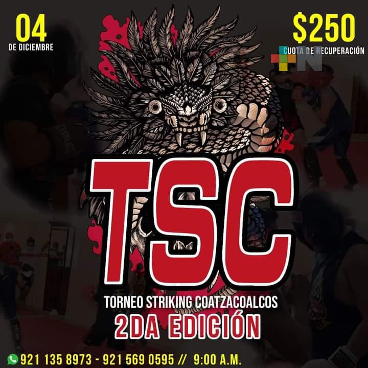 Próxima semana el Torneo Striking Coatzacoalcos de artes marciales mixtas