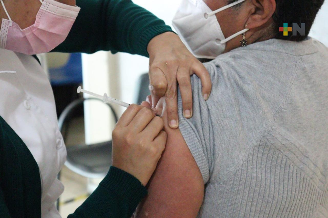 Disponibles vacunas contra influenza en Jurisdicción Sanitaria XI