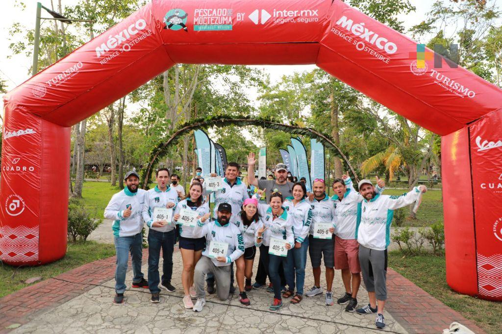 Con mil 700 corredores inició la Ruta del Pescado de Moctezuma”