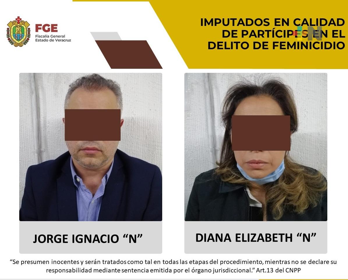 Procede imputación de dos personas en calidad de probables partícipes en el feminicidio de Monserrat “N”