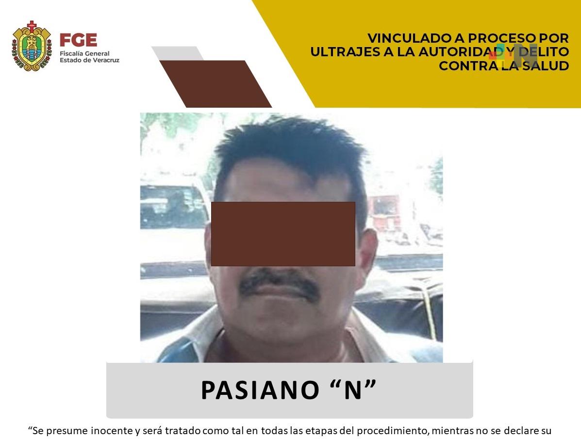 Fiscalía Regional procede contra Pasiano «N» por ultrajes a la autoridad y delito contra la salud