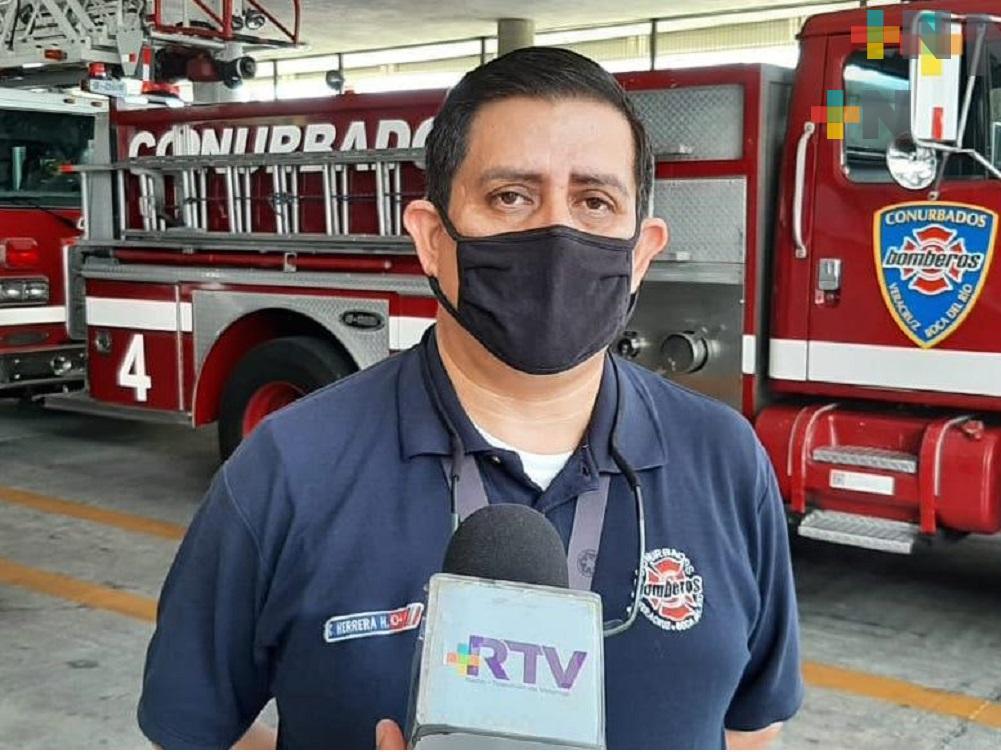 Disminuyen traslados por Covid-19, afirman Bomberos conurbados