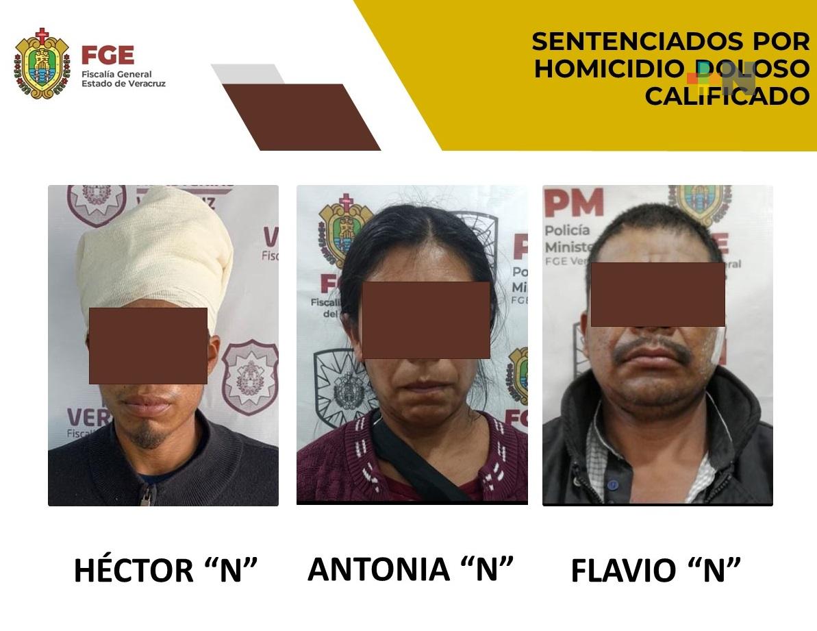 En Córdoba, la FGE obtiene tres sentencias condenatorias en contra de homicidas