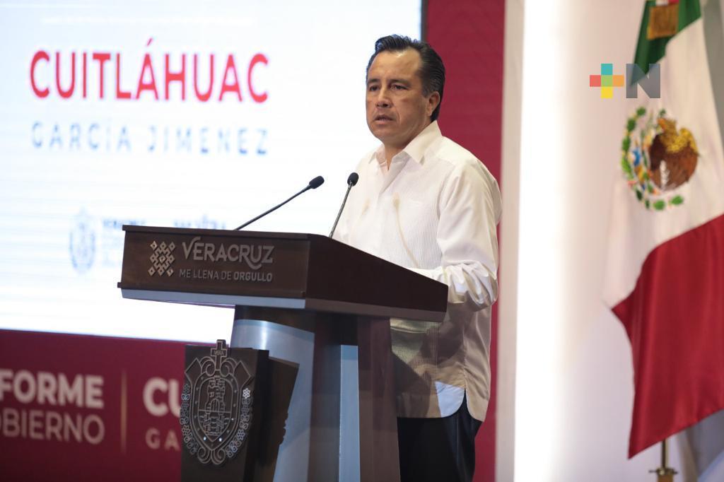 Cuitláhuac García rinde su Tercer Informe de Gobierno, «Resultados que Transforman»