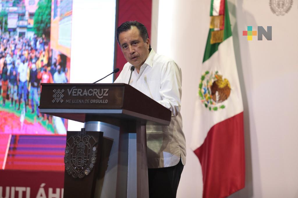 Con 4 mil mdp apoyamos a población afectada por Huracán Grace: Cuitláhuac García