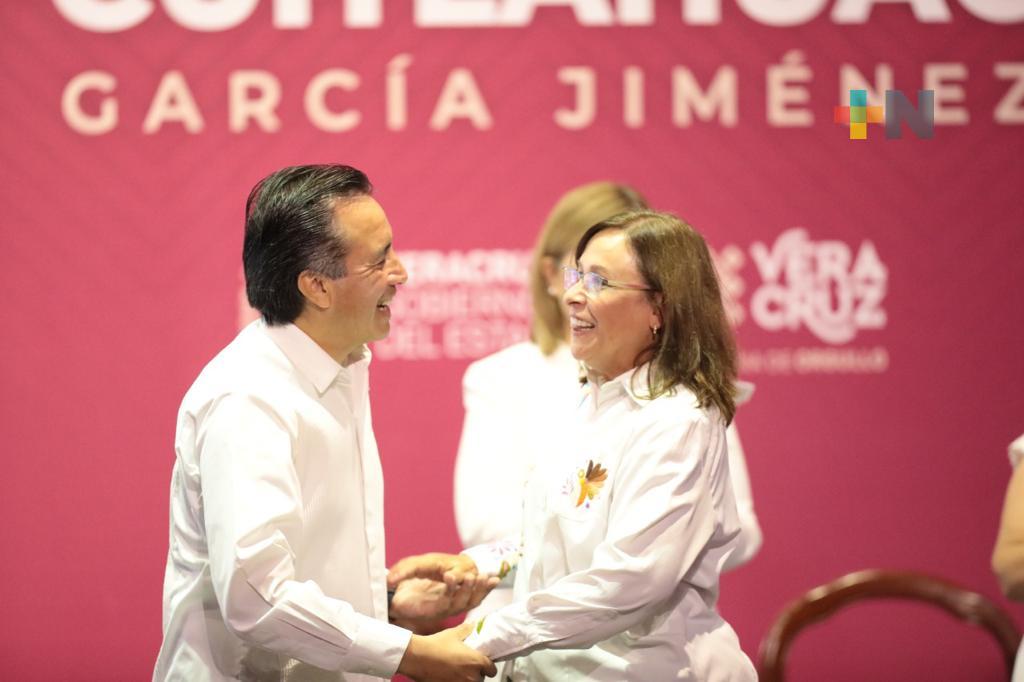 Felicito al Gobernador por su Tercer Informe de Resultados que transforman a Veracruz: Rocío Nahle