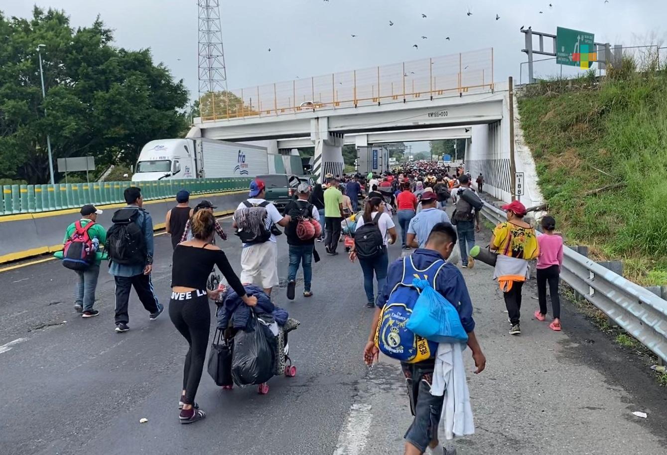Mantiene Gobernador exhorto para evitar tráfico y abandono de migrantes