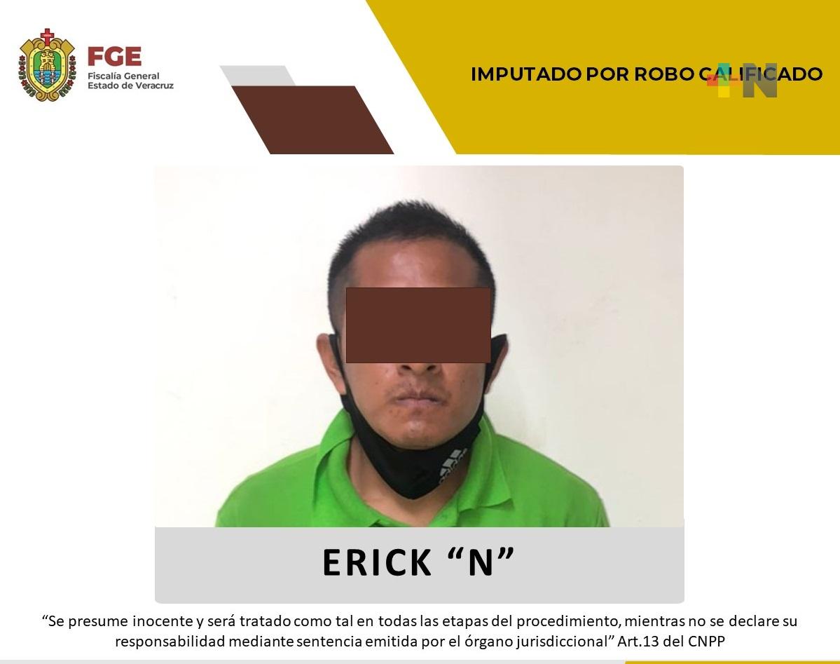Por robo a comercio, Erick «N» es imputado al norte del estado