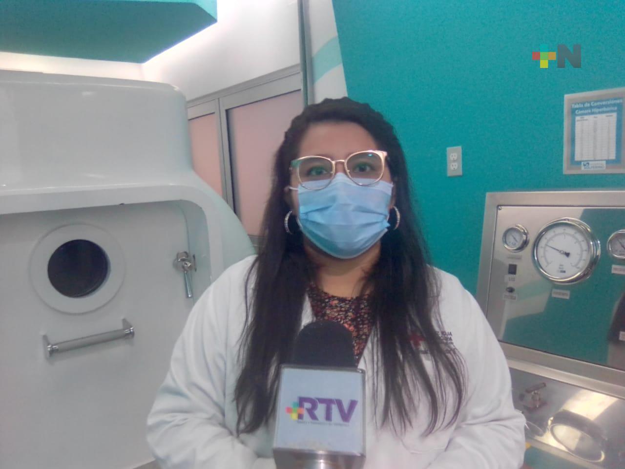 Cuenta Cruz Roja porteña con Cámara Hiperbárica