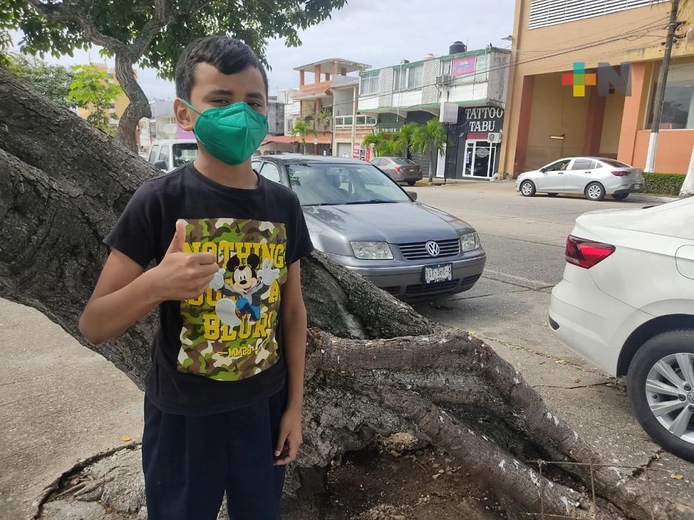 William, niño genio del sur de Veracruz