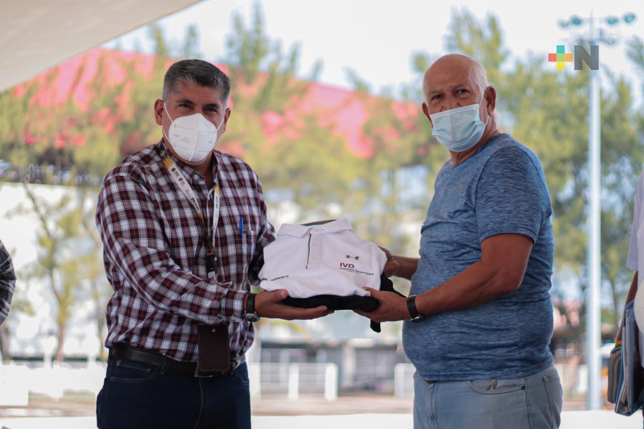 El IVD abanderó delegación para los Juegos Nacionales de los Trabajadores