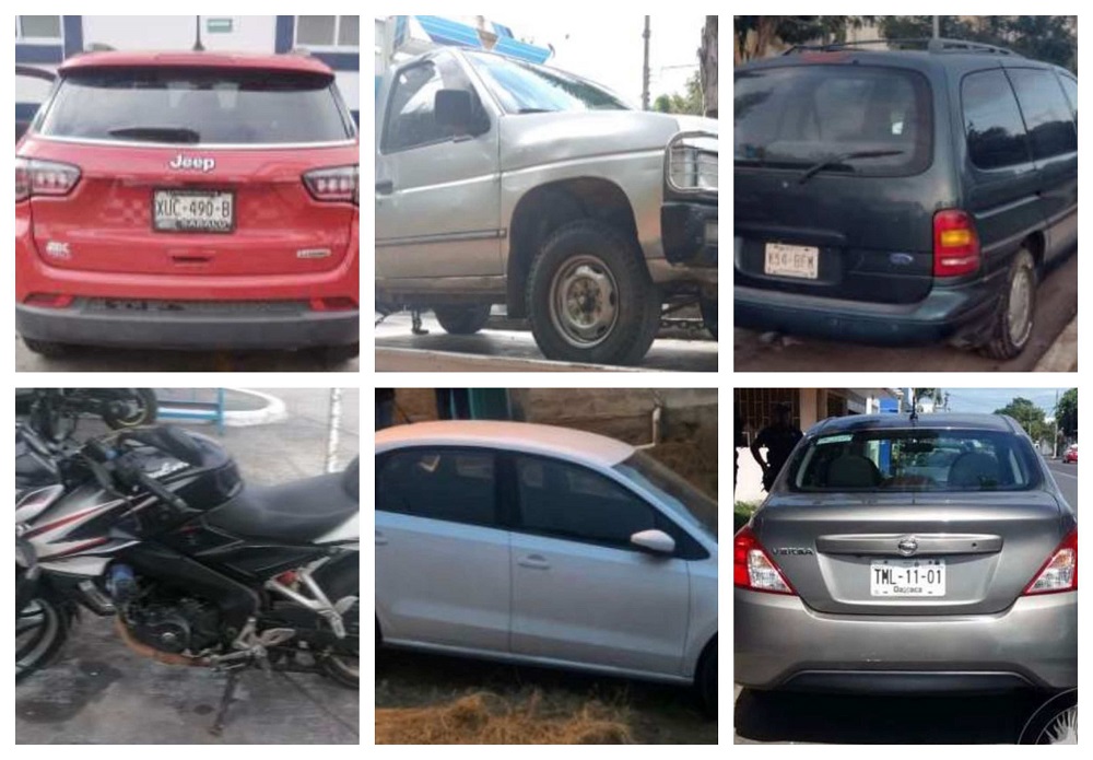 En 48 horas, SSP recupera 15 vehículos con reporte de robo, hay 5 detenidos