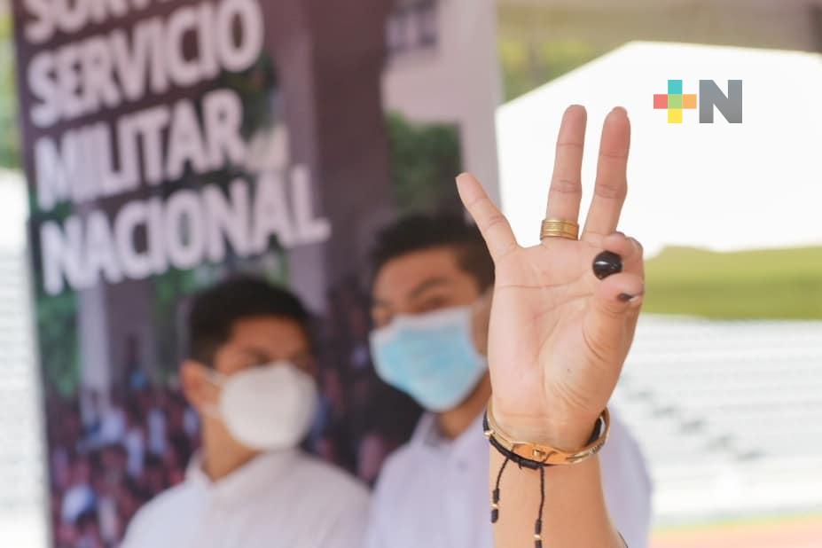En Xalapa, participan 3 mil 197 personas en Sorteo del Servicio Militar Nacional