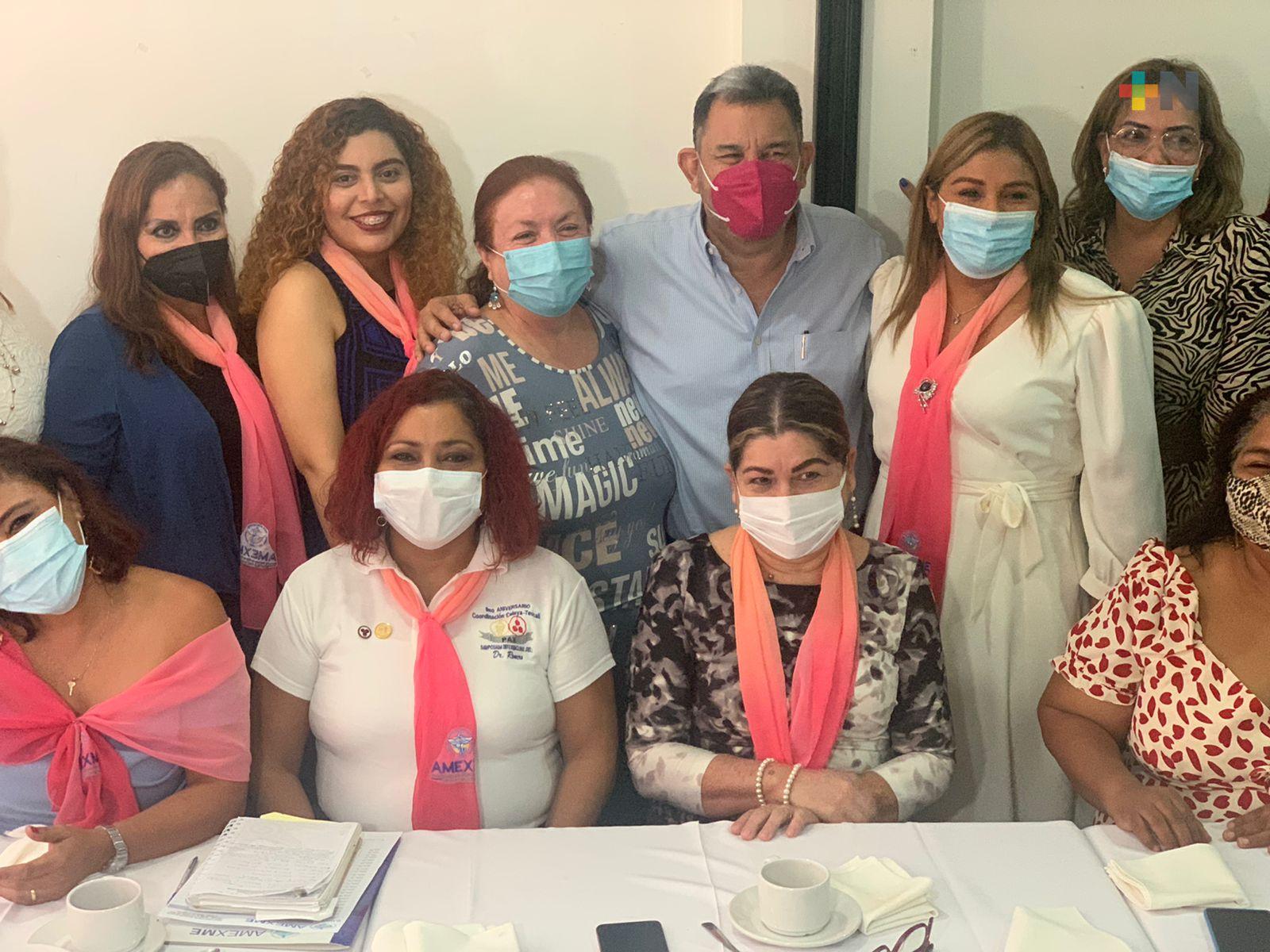 Alcalde electo de Coatzacoalcos se reunió con integrantes de Amexme