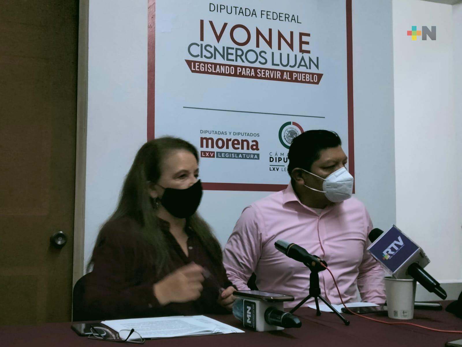 Reconocen diputados federales de Morena, trabajo de Cuitláhuac García