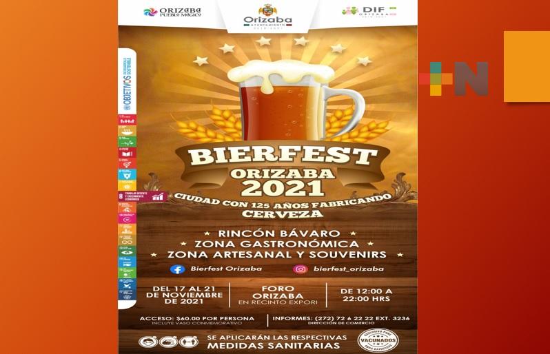 Realizarán sexta edición del Festival de la Cerveza Artesanal en Orizaba