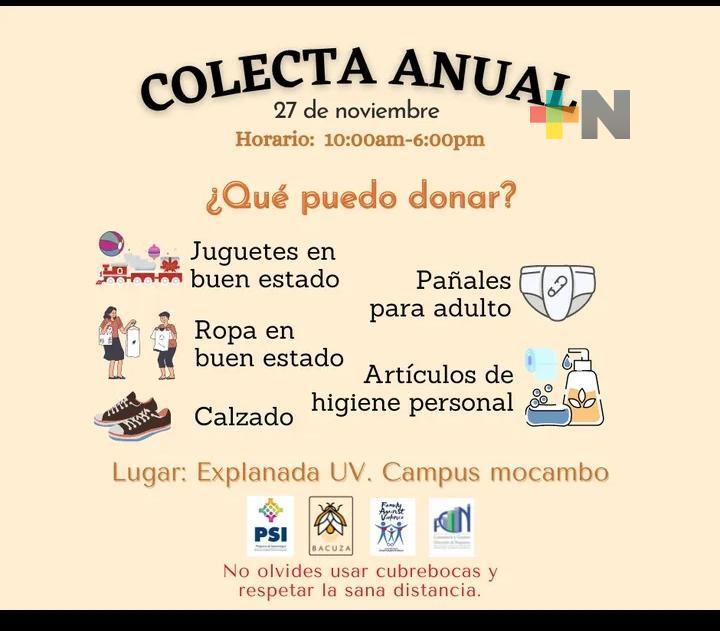 Realizarán estudiantes de la UV colecta de juguetes y PET en campus Mocambo