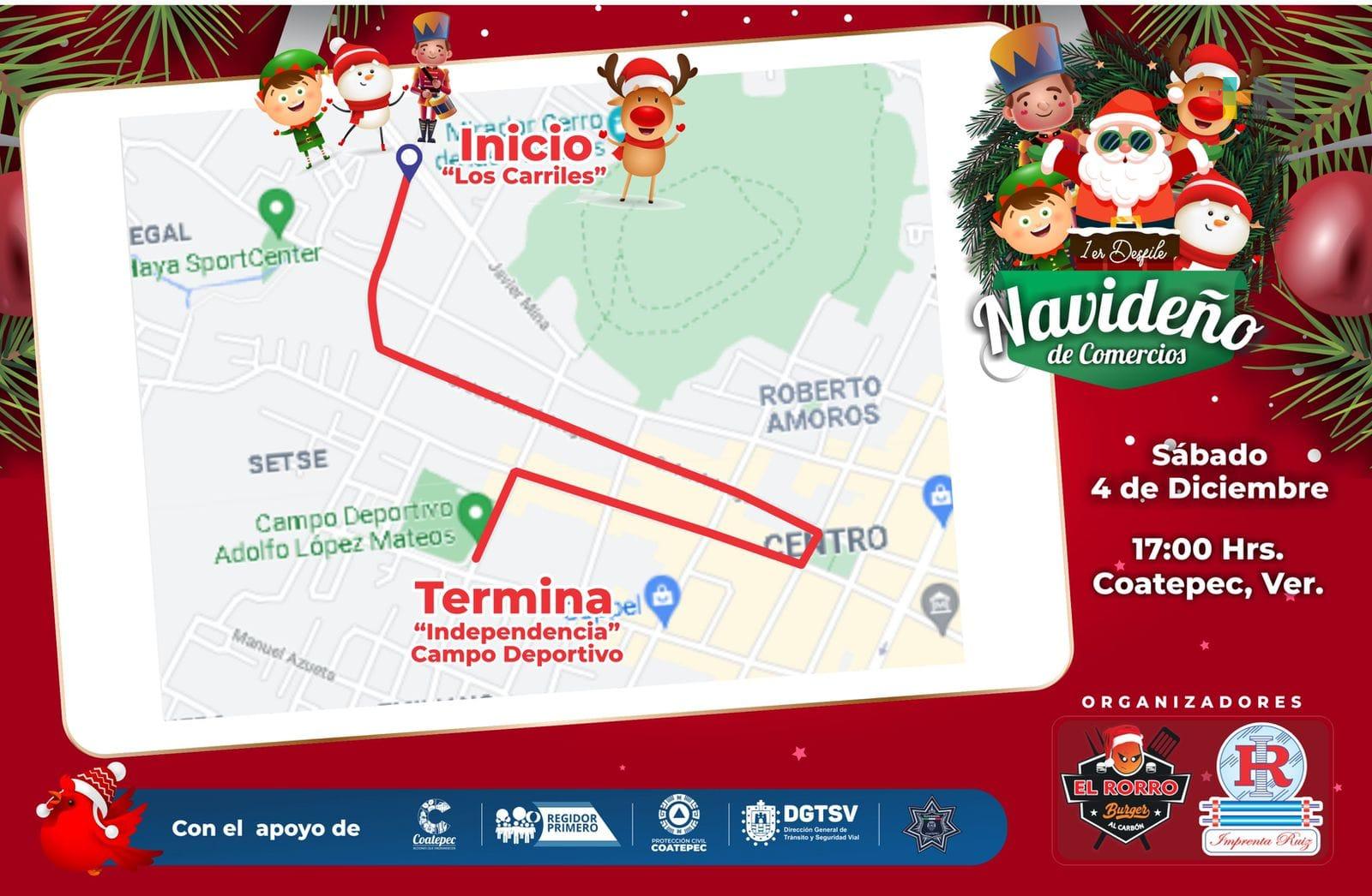 Preparan Primer Desfile de Comercios Coatepecanos