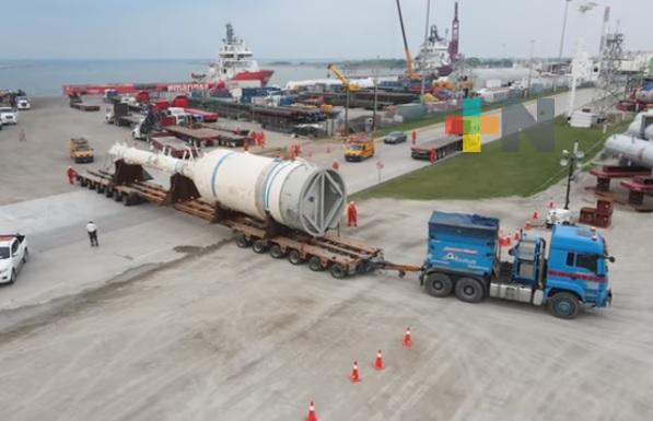 Titular de la Sener, Rocío Nahle destaca la instalación de Planta Isomerizadora en Dos Bocas