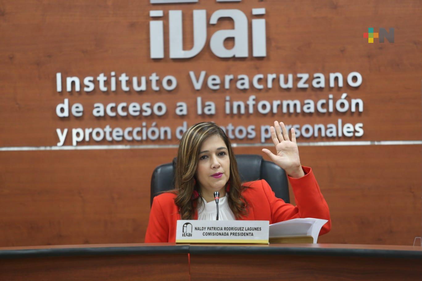 IVAI desahoga todos los asuntos rezagados de años anteriores