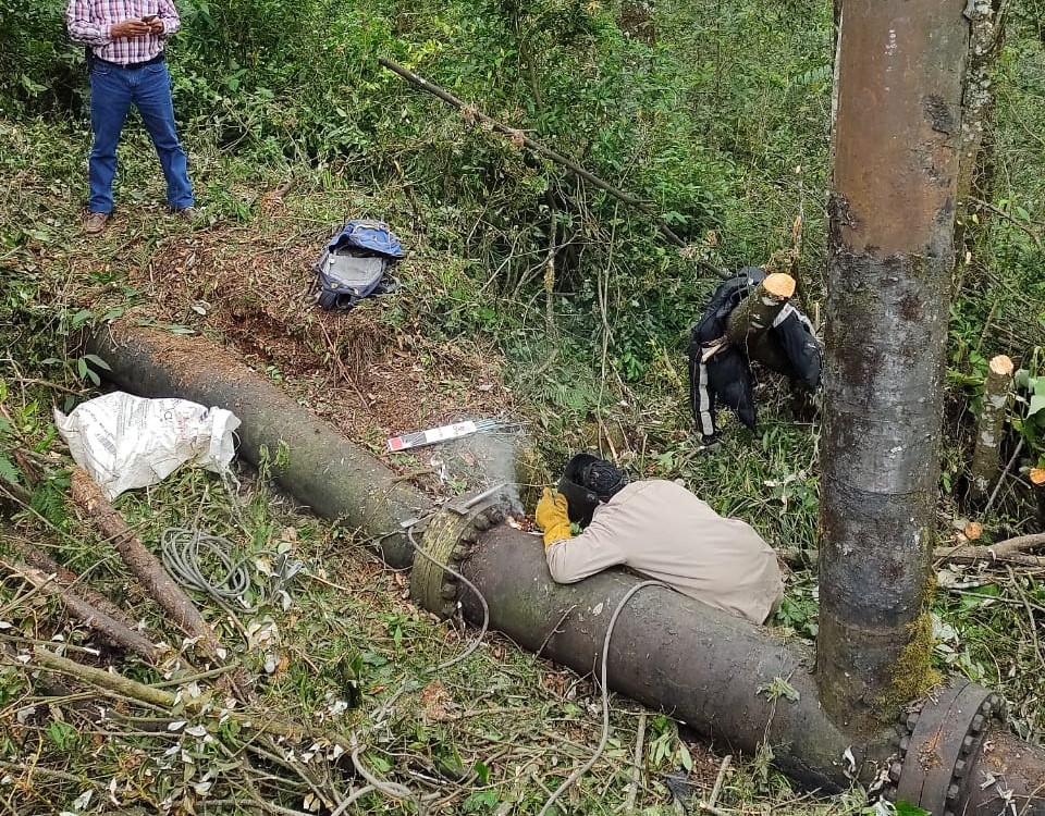 Sin afectaciones severas por fuga de agua en línea de Cofre de Perote: CMAS Xalapa