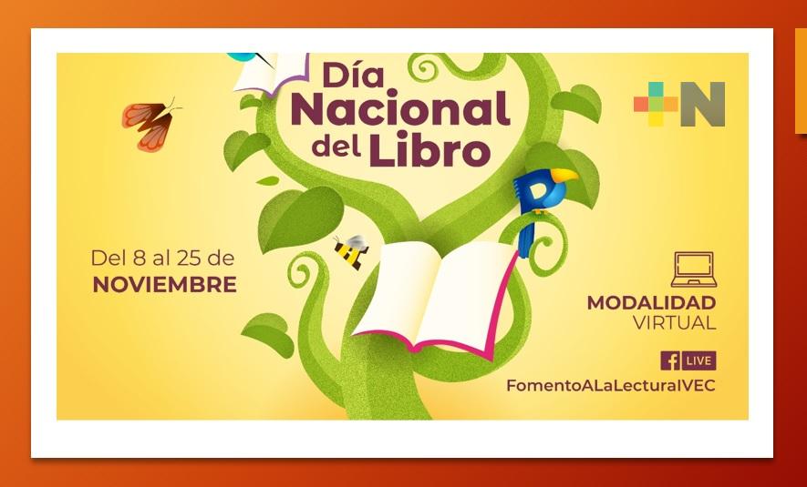 Celebra IVEC el Día Nacional del Libro con mediadores de salas de lectura