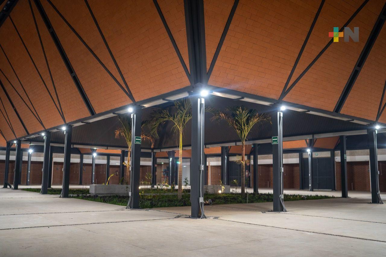 Casi listo el mercado Cuauhtémoc de Coatzacoalcos