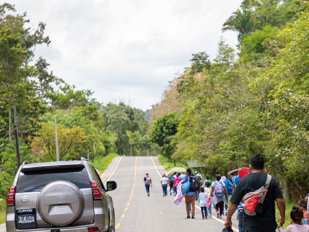 El deseo de centroamericanos por migrar se quintuplicó este año