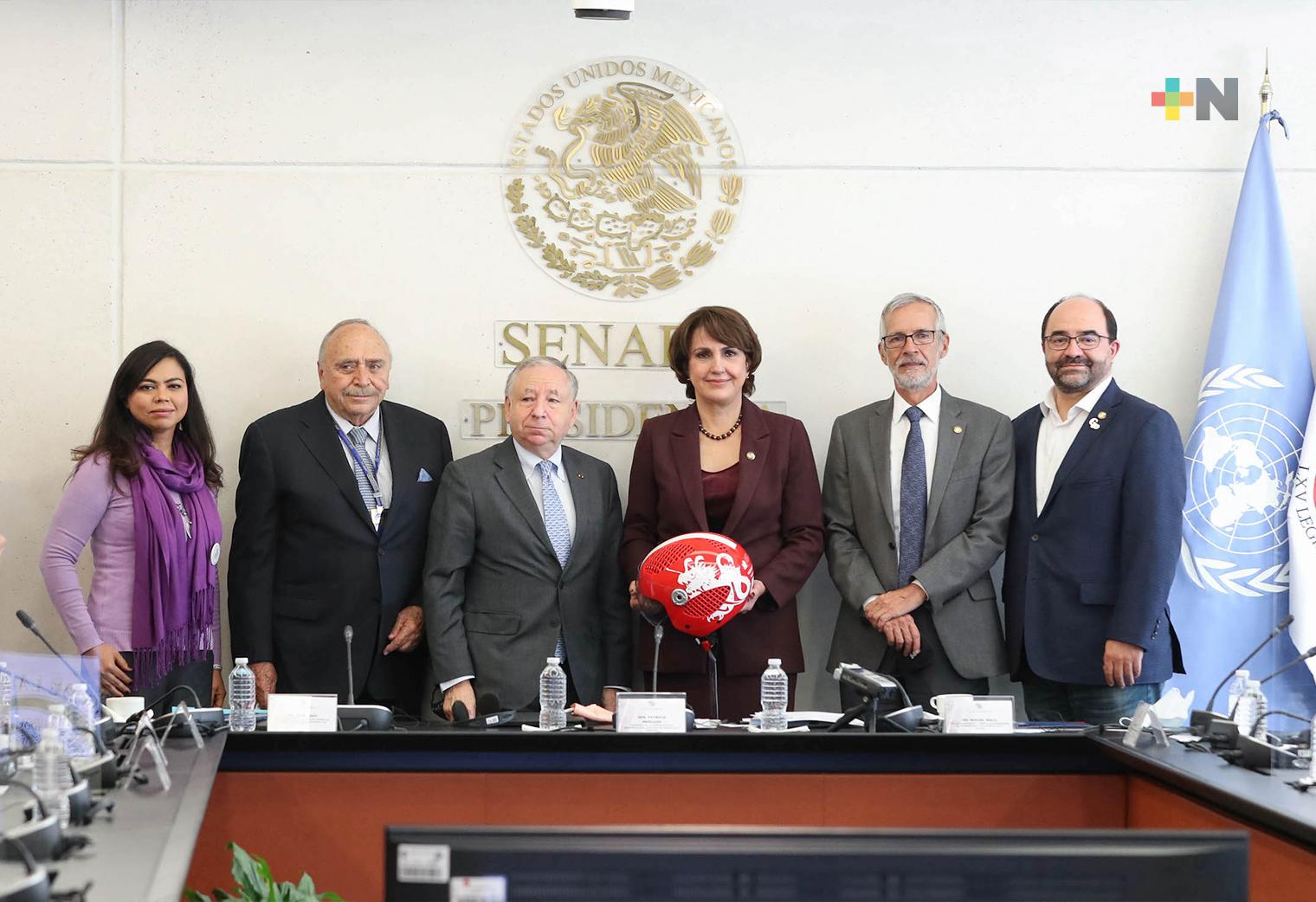 Analizan Senado y ONU acciones legislativas para reducir accidentes de tránsito