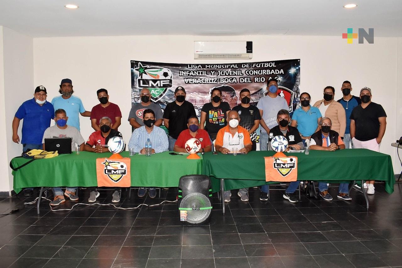 La Liga Municipal de Fútbol presentó nueva estructura directiva