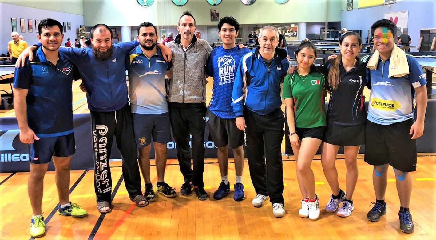 Tenismesista veracruzana sobresale en Francia