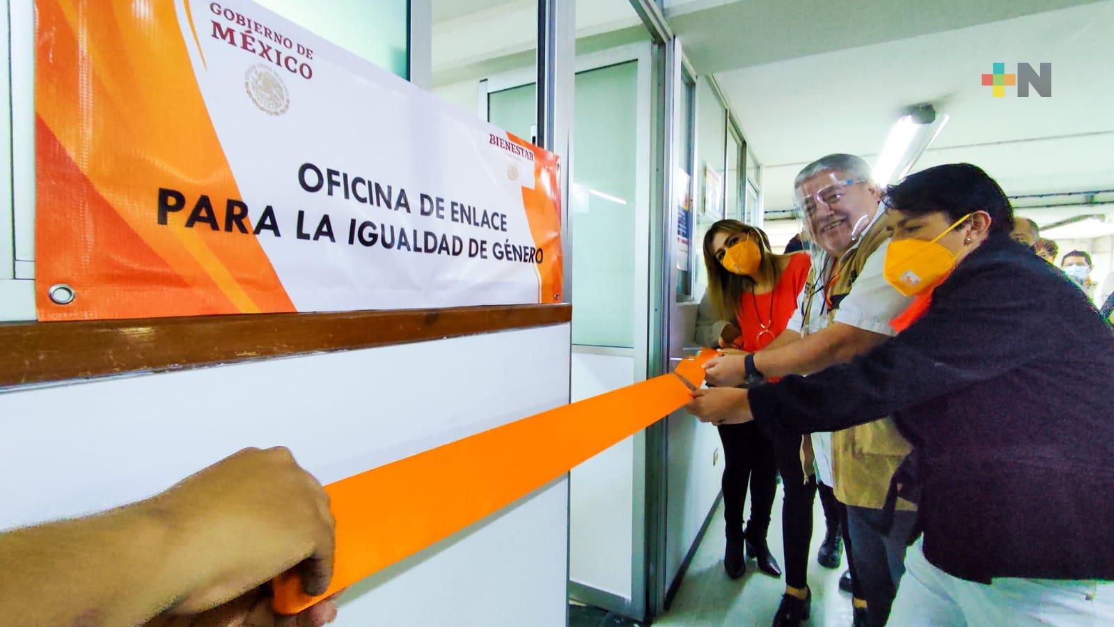 Delegación estatal del Bienestar instaura Oficina de Enlace para la Igualdad de Género