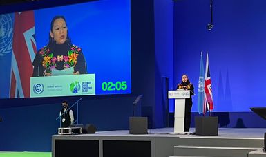 En la COP26, México se reitera aliado en la lucha contra el cambio climático