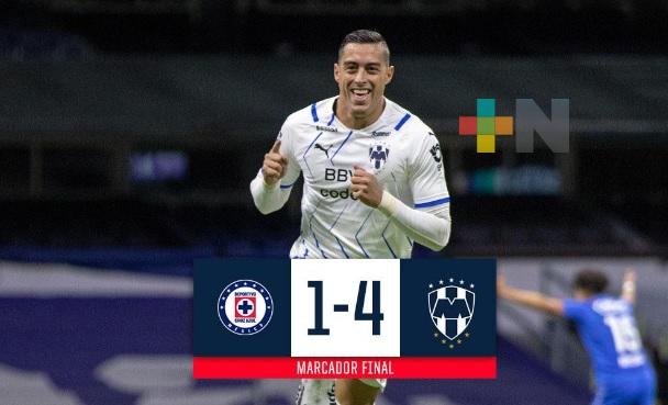 ¡Adiós al campeón! Monterrey humilló al Cruz Azul en la repesca