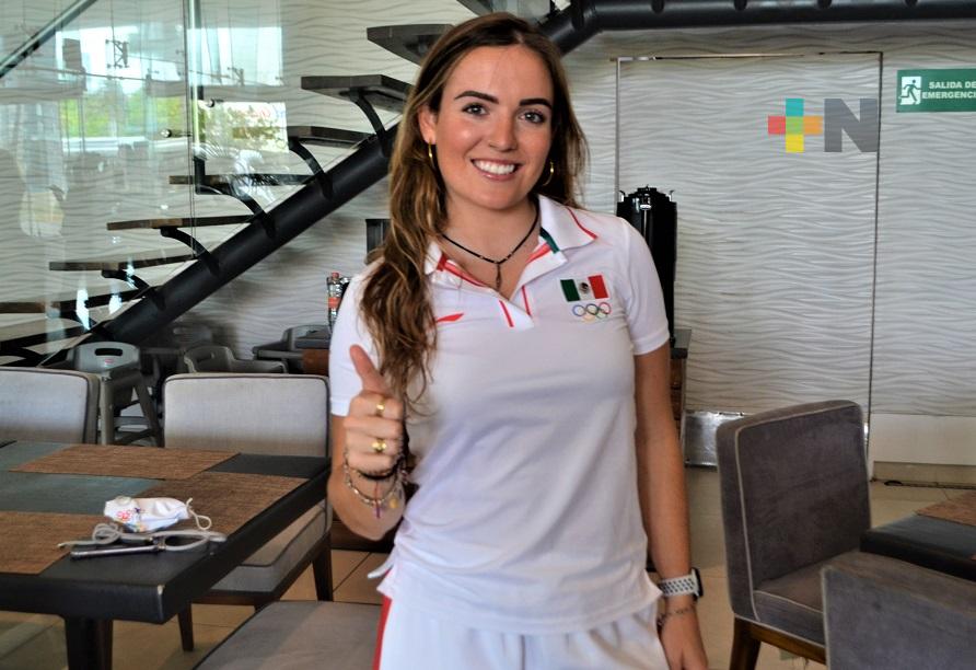 Sofía Reinoso promoverá en la entidad veracruzana, el Canotaje Slalom