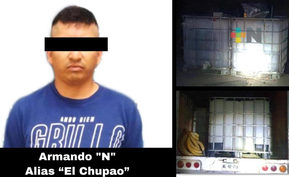 Asegura SSP 2 mil litros de hidrocarburo en Tuxpan