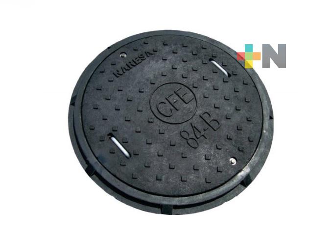 Se han repuesto a la fecha 570 tapas de registro, robadas en zona conurbada: CFE