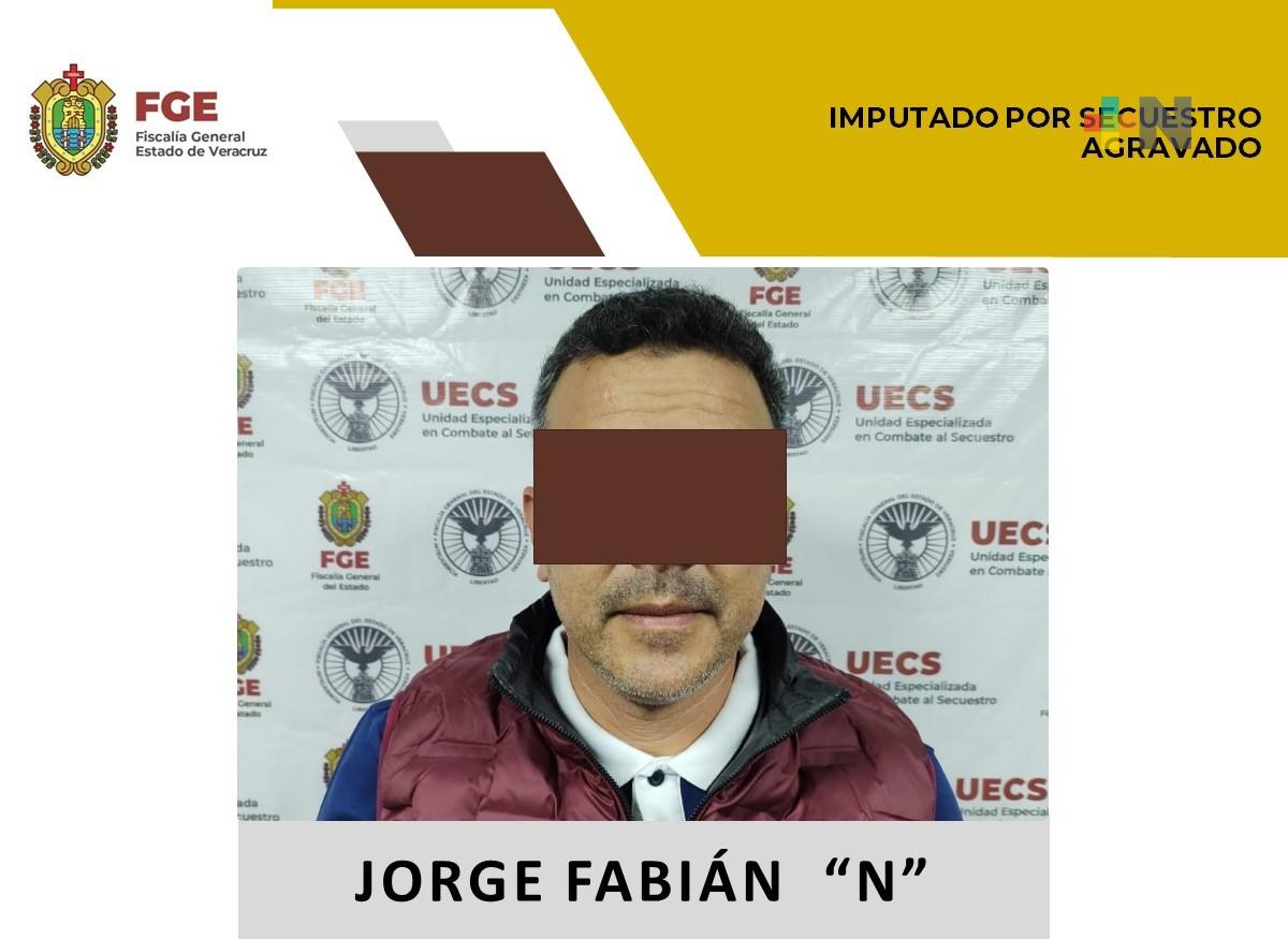 Prisión preventiva en contra de Jorge Fabián “N” por secuestro agravado