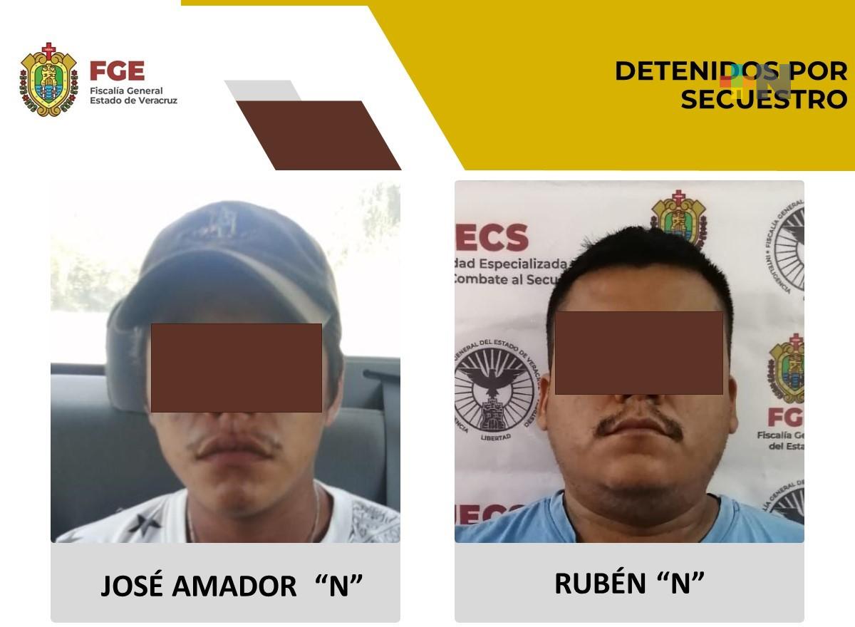 Dos presuntos secuestradores son detenidos por UECS Tuxpan