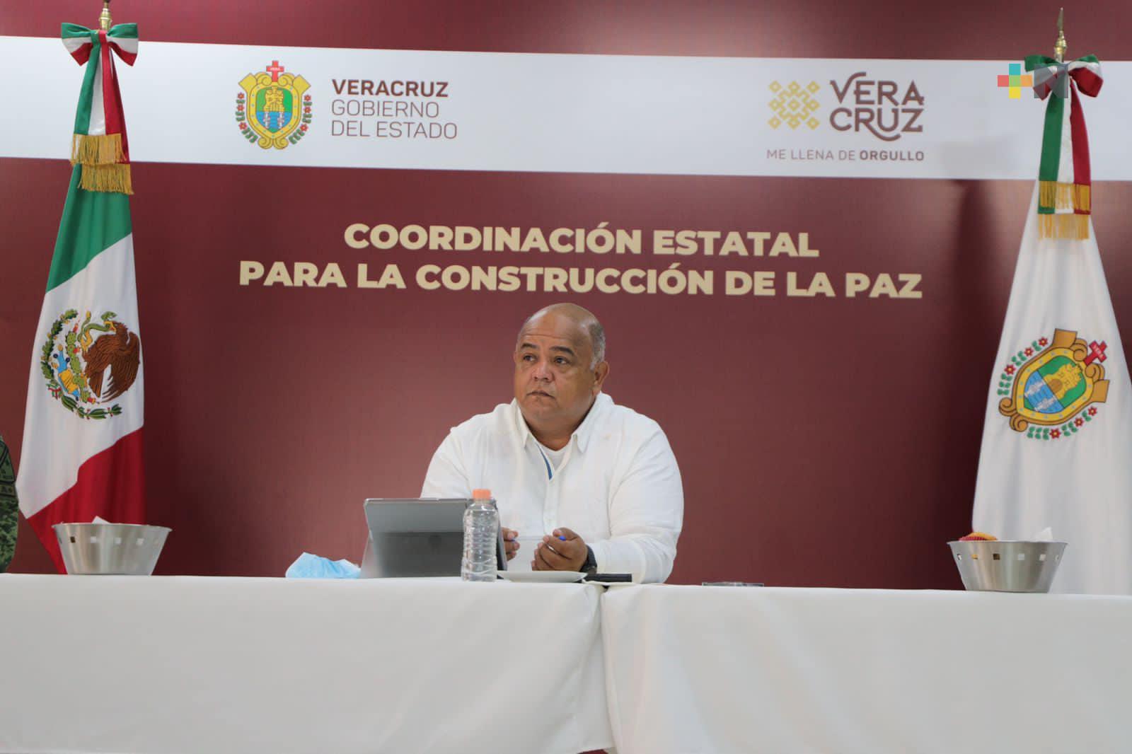El secretario de Gobierno, Eric Cisneros  coordinó la Mesa para la Construcción de la Paz