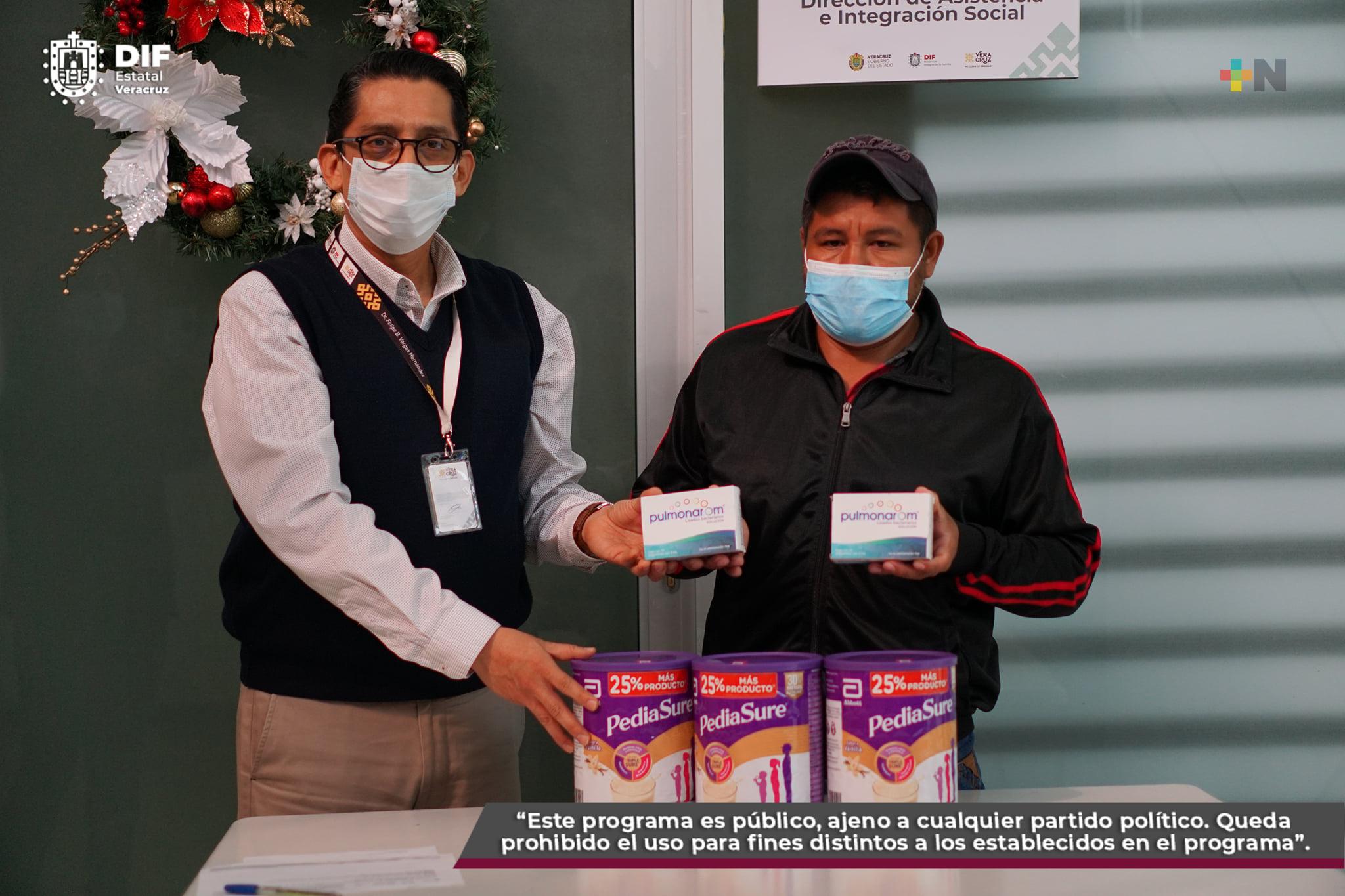 DIF Estatal apoya a población veracruzana en desamparo